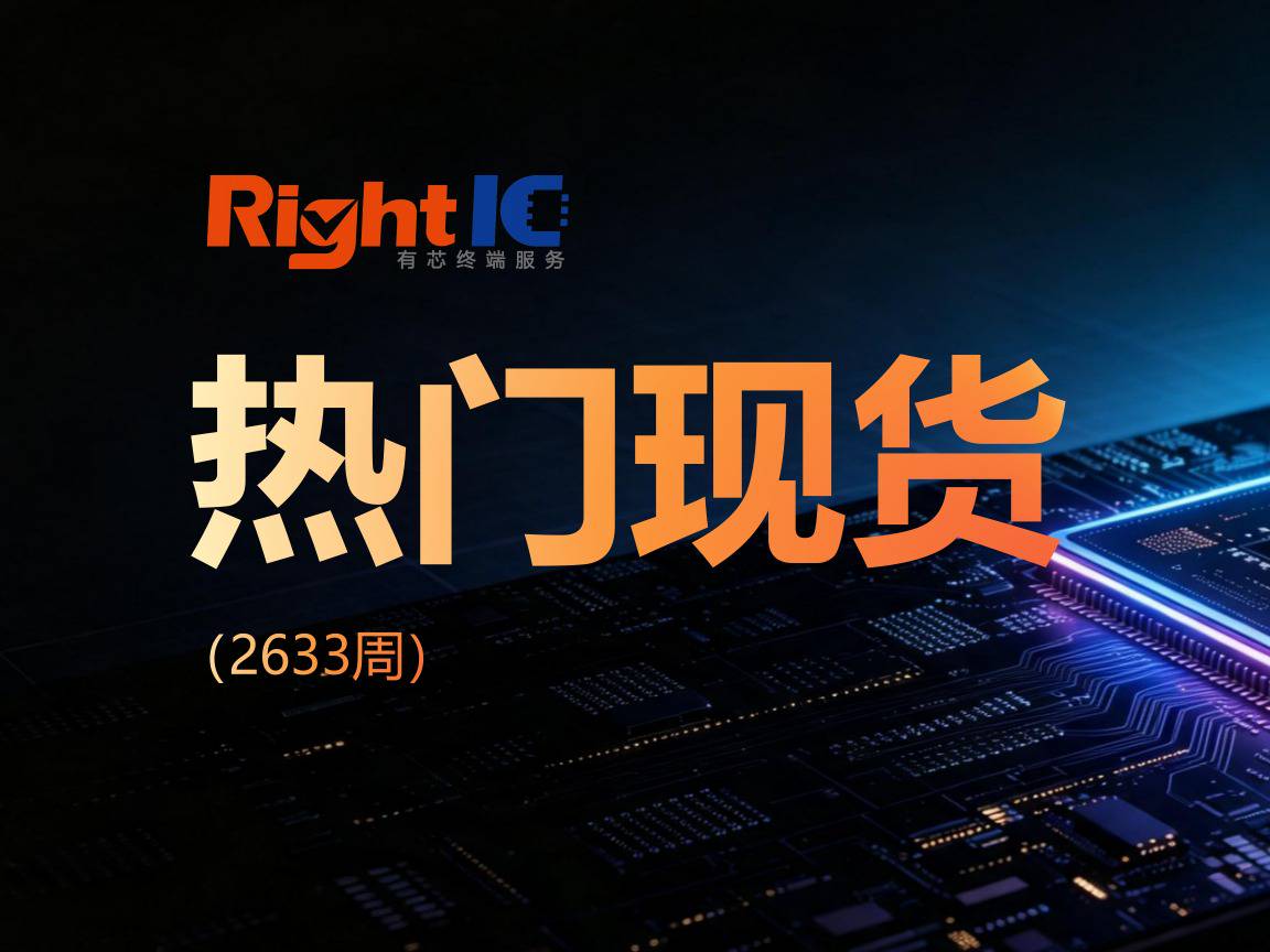 有芯现货 | 一周热门型号TOP10（2633周）